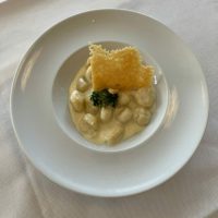 Gnocchi di patate con fonduta di Puzzone di Moena